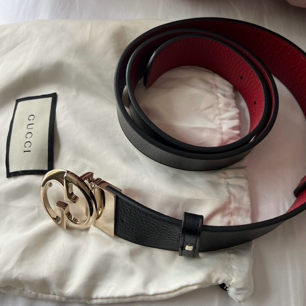 Gucci Reversible Leather Belt